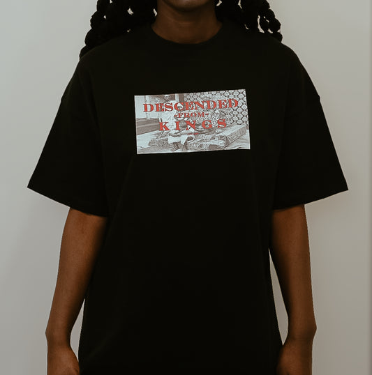 Descended from Kings - Tee - AMMAH LONDON