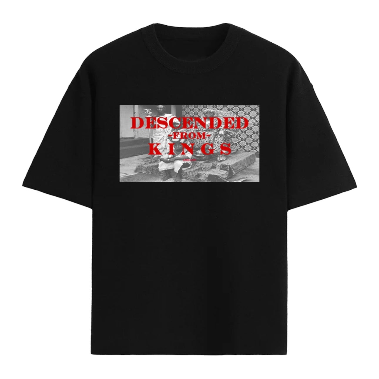 DESCENDED FROM KINGS TEE - AMMAH LONDON