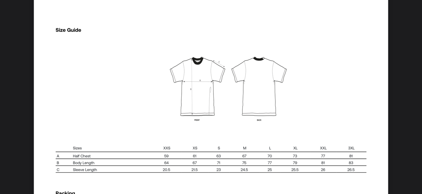 AMMAH LONDON Tee - White