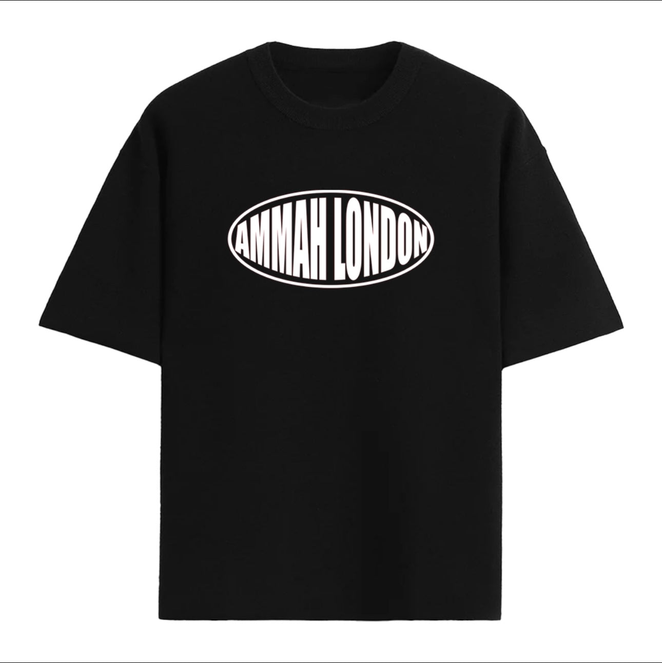 AMMAH LONDON Tee - Black - AMMAH LONDON